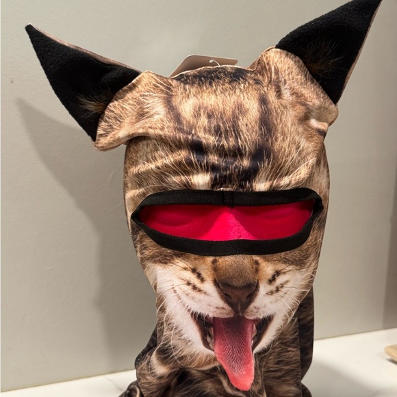 Beardo Unisex Realistic Cat Ski Mask - Picture 2 of 7